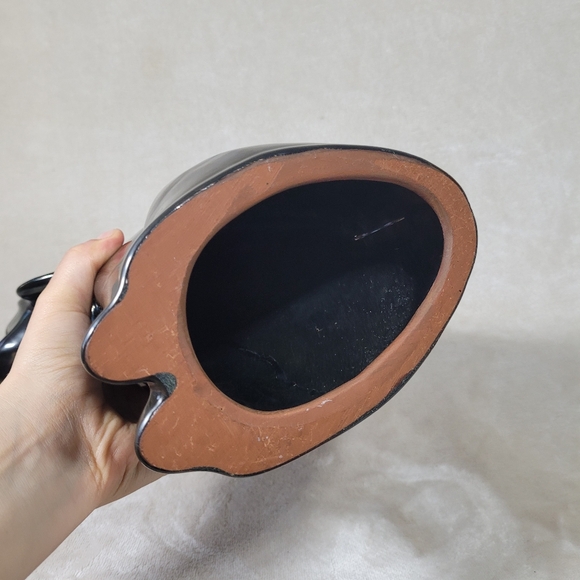 Vintage 14" Blue Mountain Pottery dog puppy hound collectible figure clay decor - Picture 11 of 12